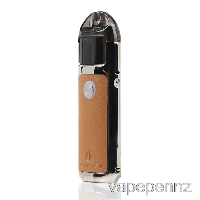 Lost Vape LYRA 20W Pod System Silver / Leather VAPE NZ